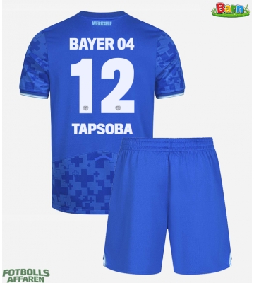 Bayer Leverkusen Edmond Tapsoba #12 Tredjeställ Barn 2025-26 Kortärmad (+ Korta byxor)